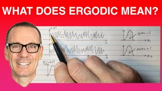 What does Ergodic mean for Random Processes [upl. by Oruam]