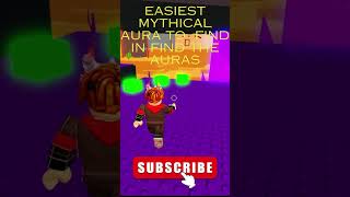 How to find the easiest aura to get in Roblox Find the Auras [upl. by Acinnor402]