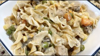 Instant Pot Cockadoodle Noodles Chicken Noodle Casserole [upl. by Nnylaj]