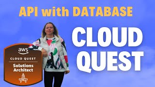 🎮AWS CLOUD QUEST API with Database 🏆 Solutions Architect [upl. by Aynor]