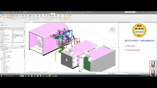 REVIT MEP PIPING CONNECTION MICRODESK [upl. by Davidson997]