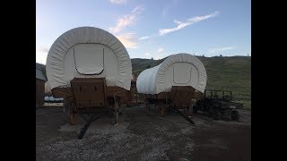 Goosewing Ranch Glamping Wagon Tour Jackson Hole WY July 2017 [upl. by Triplett907]