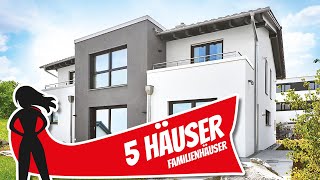 TOP 5 Fertighäuser für große Familien mit 3 bis 5 Kinderzimmern  Hausbau Helden [upl. by Nerred]