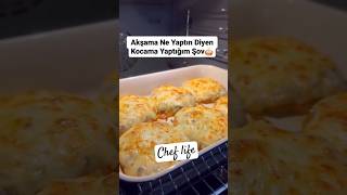 FIRINDA SOSLU TAVUK KÖFTE 🤤 TARİF YORUMDA 👋 tavuklutarifler youtube food [upl. by Ettelliw]