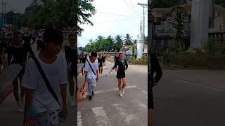 Tabgon National High School Band and Majorettes by NB Channel viralshorts viralvideo caramoan [upl. by Bari472]