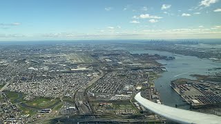 United Airlines Boeing 78710 Engine Start  Takeoff From Newark Liberty International Airport [upl. by Avonasac]