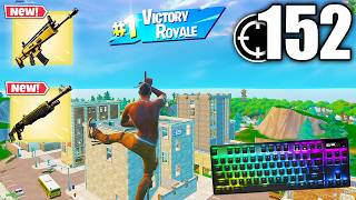 Apex Pro TKL ASMR 😴 152 Kills Solo vs Squads 🏆 Satisfying Keyboard OG Fortnite Reload 540 FPS 4K [upl. by Modesty379]