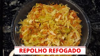 REPOLHO REFOGADO COM CENOURA E TOMATE  Acompanhamento saudável 🍅🥕🧅 [upl. by Karola]