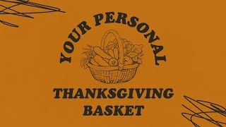 Your Personal Thanksgiving Basket  Pastor Paul Palmer  Wednesday Livestream [upl. by Atterys433]