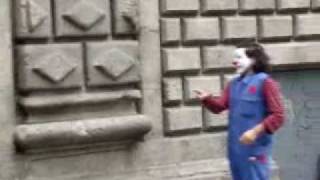 Great Performance of Single Clown Karcocha in Barcelona [upl. by Leumas]