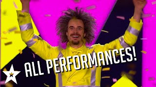 Britains Got Talent 2023 WINNER Viggo Venn  All Performances [upl. by Yrgoerg]