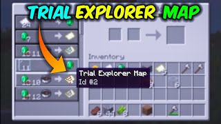 TRADING TRIAL EXPLORER MAP From Villager in Minecraft  Minecraft gameplay in hindi [upl. by Torey]