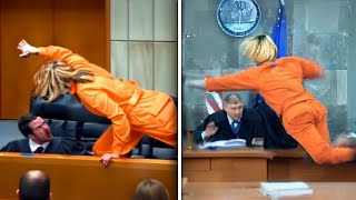 Karens ATTACKING The Judge In Court [upl. by Nette]