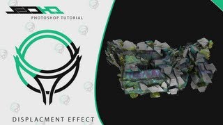 Photoshop Tutorial  Displacement Map Effect  Render Filter [upl. by Middendorf]