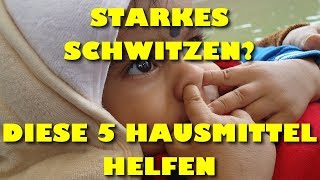 Starkes Schwitzen und Geruchsbildung in den Achselhöhlen verhindern mit diesen einfachen Heilmitteln [upl. by Trillby236]