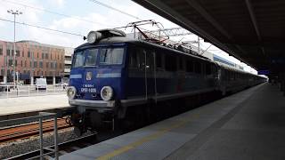 EP071026 z InterCity 38067 „Malczewski” wyjeżdża ze stacji Poznań Główny 19052019 [upl. by Adnalohs]