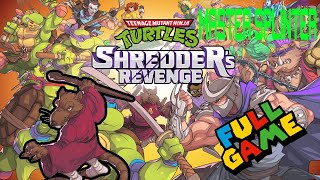 TMNT SHREDDERS REVENGE FULL GAME WALKTHROUGH 1080P HD MASTER SPLINTER [upl. by Syverson]