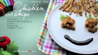 Videoricetta quotTutti cotti per tequot Chicken and Chips [upl. by Oderfigis603]