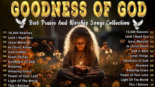 Top Praise and Worship Songs 2024 Playlist  Nonstop Christian Gospel Songs  10000 Reasons Lyrics [upl. by Kelson]