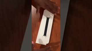 Unboxing Apple Watch Braided Solo Loop band [upl. by Norrat479]