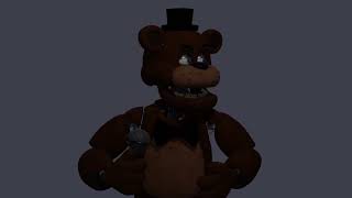 New Freddy animation BLENDER [upl. by Neelyk]