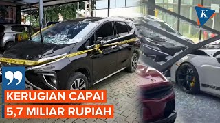 XPander Tabrak Porsche Polisi Kerugian Capai Rp 57 Miliar [upl. by Adlee]