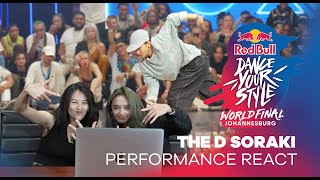 CHOREOGRAPHER amp PROFESSIONAL DANCER REACTS TO THE D SORAKI at Red Bull Dance Your Style [upl. by Shimberg]