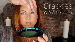 Back to Sleep 🕯 Crackle Candle 🕯Sponge Whispered ASMR [upl. by Ennovart]