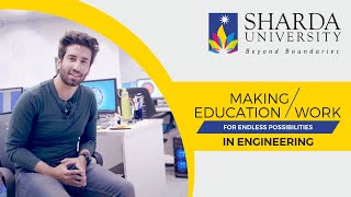 Sharda University  Engineering Segment [upl. by Mamie356]