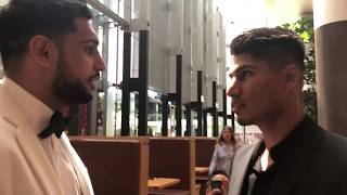 Amir Khan Meets Mikey Garcia  esnews boxing [upl. by Ennahs275]