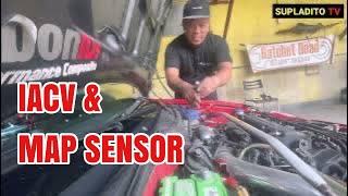 Honda Civic EK IACV and MAP Sensor [upl. by Anib492]