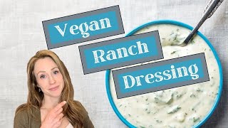 Vegan Ranch Dressing [upl. by Araeit597]