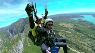 Paragliding  The Gorges Du Verdon France [upl. by Aluin]