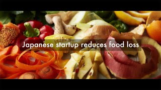 Japanese startup reduces food loss [upl. by Etsirk]