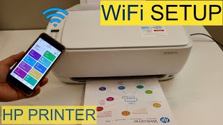 HP DeskJet Printer WiFi Setup [upl. by Cheston]