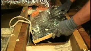 Weatherization Attic Air Sealing [upl. by Gish]