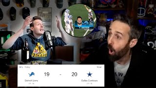 Detroit Lions Get Screwed by the Refs Grossi and Perna React [upl. by Tristam]