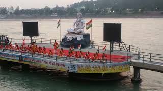 Ram jhula Rishikesh Aarti Time viewtourism [upl. by Yoo8]