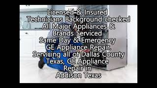 GE Repair Addison TX 2142160817 [upl. by Berns]