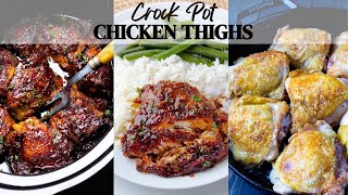 Crock Pot Chicken Thighs [upl. by Dera]