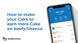 How to stake your Cake to earn more on Beefy Finance [upl. by Sialac]