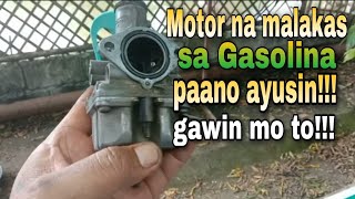 paano magtono ng carb na lumalamon ng gasolinatmx 125 [upl. by Dirk]