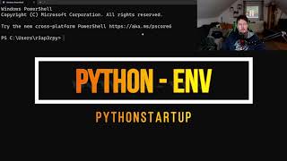 Python  PYTHONSTARTUP [upl. by Brandwein601]