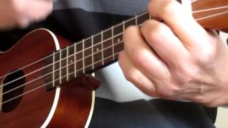 La ballade Nord Irlandaise Renaud  Ukulele cover [upl. by Vaden15]