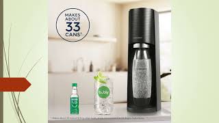 SodaStream Terra Sparkling Water Maker Black with CO2 DWS Bottle and Bubly Drop [upl. by Annahsohs10]