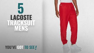 Top 10 Lacoste Tracksuit Mens 2018 Lacoste Mens Plain Tracksuit Trousers [upl. by Dino]