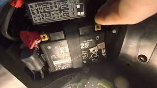 NC750X 2023 Battery Removal [upl. by Yates]