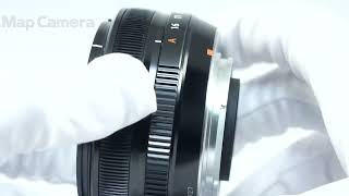 FUJIFILM フジフイルム フジノン XF18mm F2 R 良品 [upl. by Almond]