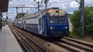 VB2N MURE Sartrouville Ligne J transilien [upl. by Eppie]