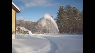 Honda HS1132 Snowblower vs 13 inches of snow [upl. by Robin555]